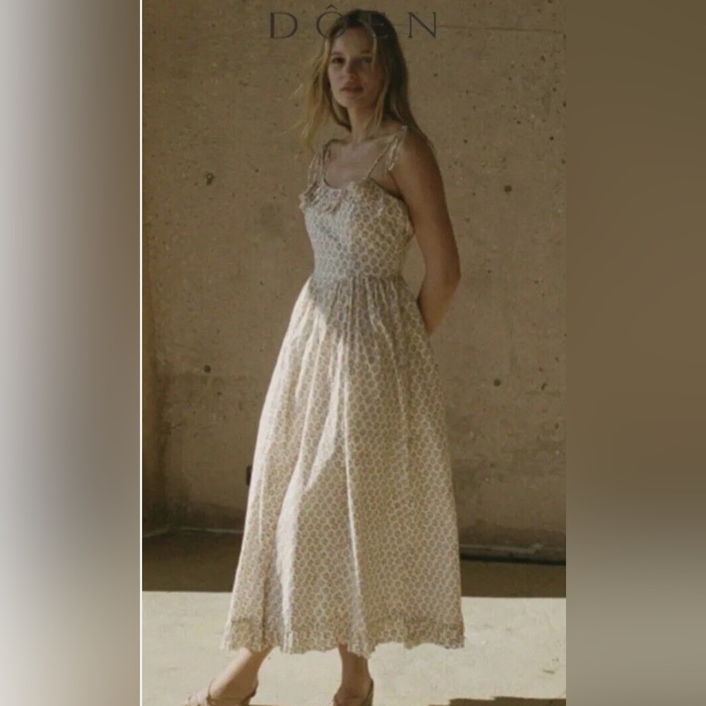 Doen Wendelin Dress - Spring Elderberry Floral